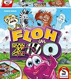 Schmidt Spiele 40637 Floh im Zoo, Kinderspiel, bunt