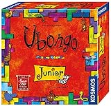 Kosmos 697396 - Ubongo Junior, rasantes Kinderspiel ab 5 Jahren, Knobelspaß und Legespiel, für 1 - 4 Spieler