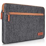 KIZUNA 10 10.1 Zoll Tablet PC Tasche Hülle Laptop Sleeve Case Schutzhülle Wasserfest Notebook Bag für 10.5' 11' 9.7' iPad Pro/Microsoft Surface Go/Samsung Galaxy Tab S4/Huawei MediaPad/Acer, Braun