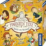 KOSMOS 697679 Die Schule der magischen Tiere Nicht zu fassen! Das Spiel mit dem Dreh. Kinderspiel ab 6 Jahren mit Würfel, Kooperatives Brettspiel, Familienspiel, Gesellschaftsspiel