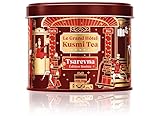 Kusmi Tea - Tsarevna Bio-Weihnachtstee - Limitierte Auflage 2022 - Schwarzer Tee, Weihnachtsgewürze - Aromatisierte Mischung aus Bio-Schwarztee, Orange und Gewürzen - 120g Großhandel-Teedose