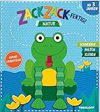 Zack, zack - fertig! Natur: Schneiden. Falten. Kleben.Für Kinder ab 3 Jahren