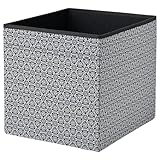 Ikea DRÖNA Box Fach, schwarz (33cm x 38cm x 33cm), Polyester, Black, 33 x 33 x 38 cm