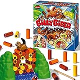 Ravensburger 22246 Billy Biber - Geschicklichkeitsspiel für ruhige Hände - Spiel für Kinder ab 4 Jahren, Familienspiel für 1-4 Spieler - magische Zauberfolie