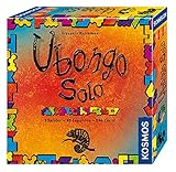 Kosmos FKS6942030 694203 Ubongo Solo, 1 Spieler 45 Legeteile 546 Level, Knobelspaß und Legespiel, Brettspiel ab 8 Jahre