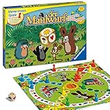 Ravensburger 21570 - Der Maulwurf und sein Lieblingsspiel - Spieleklassiker für Kinder, Spiel für Erwachsene und Kinder ab 3 Jahren, für 2-4 Spieler