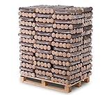 Hartholz-Eichenbriketts / Holzbriketts 960 kg pro Palette von holz4home®