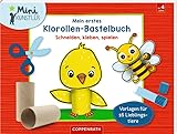 Mein erstes Klorollen-Bastelbuch - Lieblingstiere: Schneiden, kleben, spielen (Mini-Künstler)