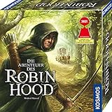 Kosmos 680565 Die Abenteuer des Robin Hood, Nominiert zum Spiel des Jahres 2021, Kooperatives Abenteuer-Spiel für die ganze Familie, spannend mit offener Spielwelt und Sich veränderndem Spielplan