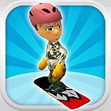 Ein Freestyle-Snowboarder: Extreme 3D Snowboarding Game - FREE Edition