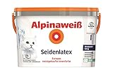 Alpinaweiß Seidenlatex 10 Liter seidenglänzend